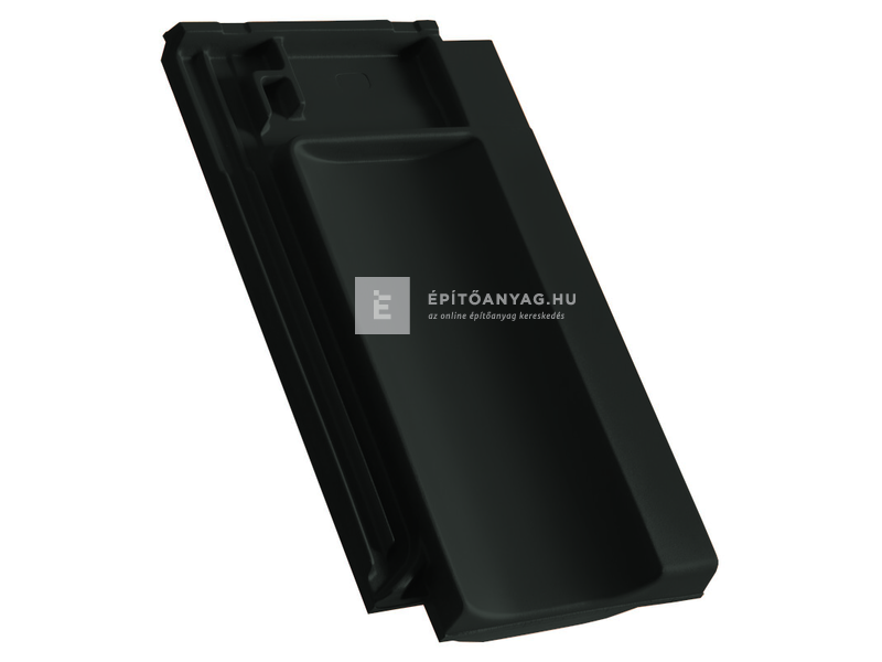 Creaton OPTIMA taréjszellőző cserép Nuance fekete engóbozott