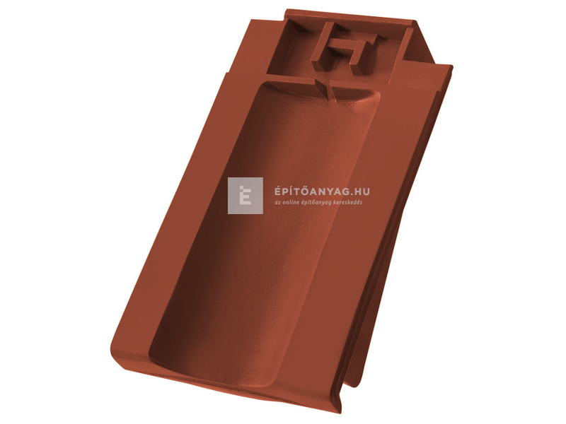Creaton OPTIMA taréjszellőző szegélycserép jobb Nuance rézvörös engóbozott