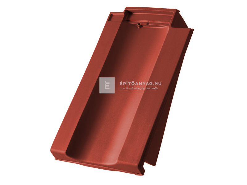 Creaton OPTIMA szegélycserép jobb Nuance borvörös engóbozott