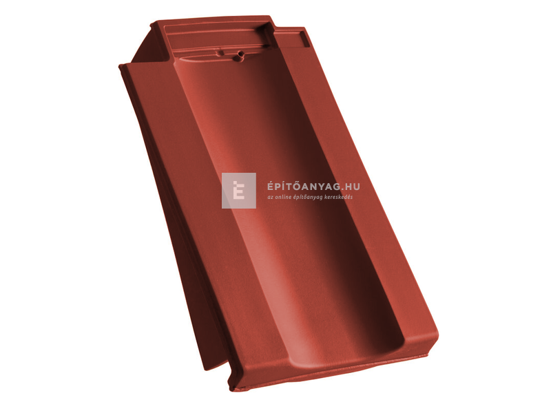 Creaton OPTIMA szegélycserép bal Nuance borvörös engóbozott