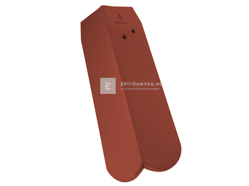 Creaton KLASSIK hódfarkú szegélycserép 1/2 koronafedés, bal Nuance rézvörös engóbozott