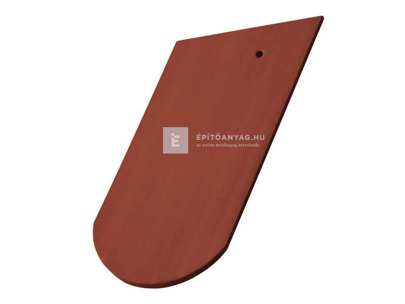 Creaton KLASSIK hódfarkú aláfutó cserép bal Nuance rézvörös engóbozott