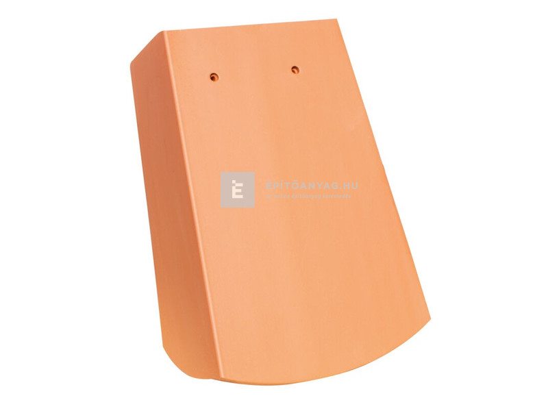 Creaton AMBIENTE szegmensvágású szegélycserép 5/4, kettősfedés bal natúrvörös