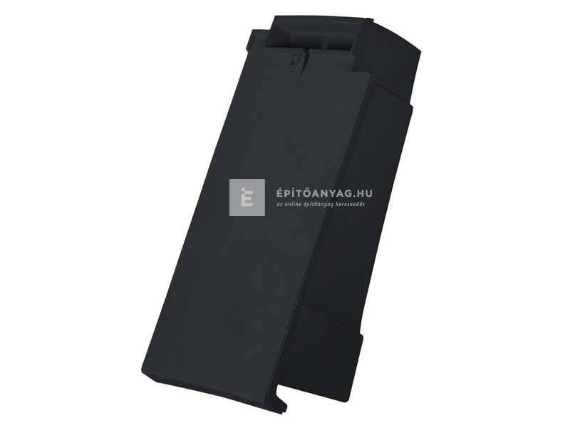 Creaton DOMINO szegélycserép jobb Nuance fekete matt engóbozott