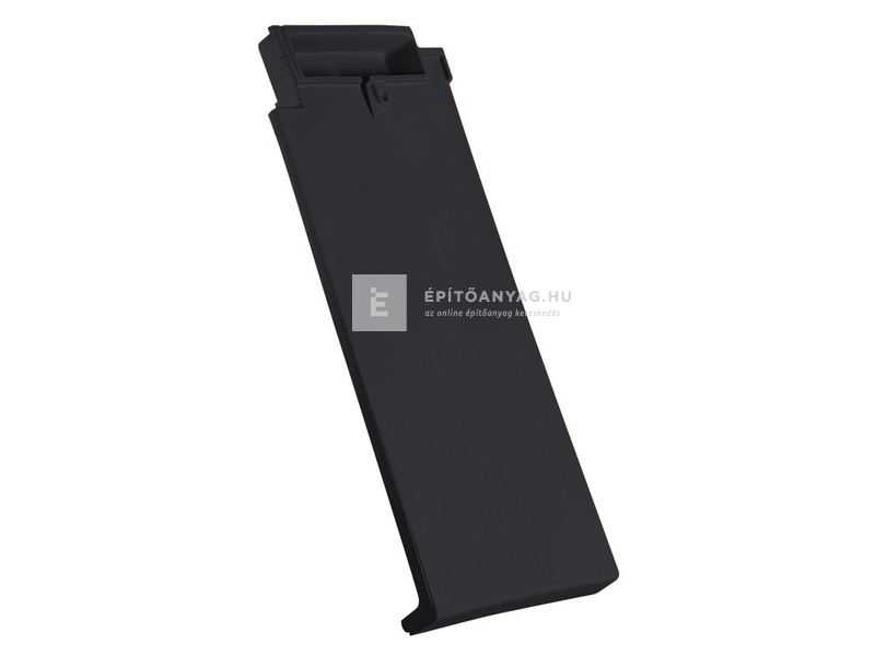 Creaton DOMINO kettőshullámú cserép Nuance fekete matt engóbozott