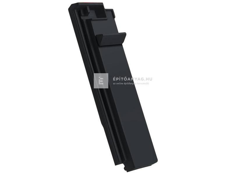 Creaton DOMINO taréjszellőző félcserép Nuance fekete matt engóbozott