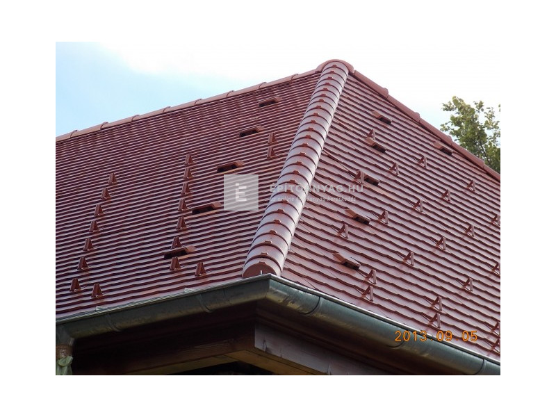 Creaton Róna Szegmensvágású alapcserép engóbozott rézvörös