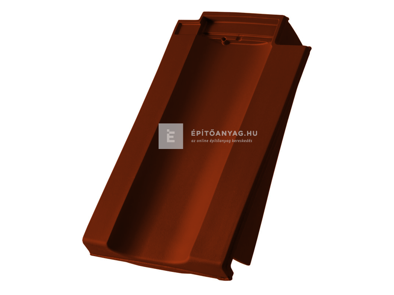 Creaton OPTIMA szegélycserép jobb Finesse borvörös üvegmázas