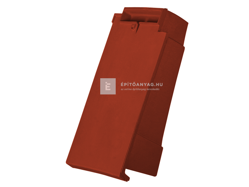 Creaton DOMINO szegélycserép jobb Nuance borvörös engóbozott