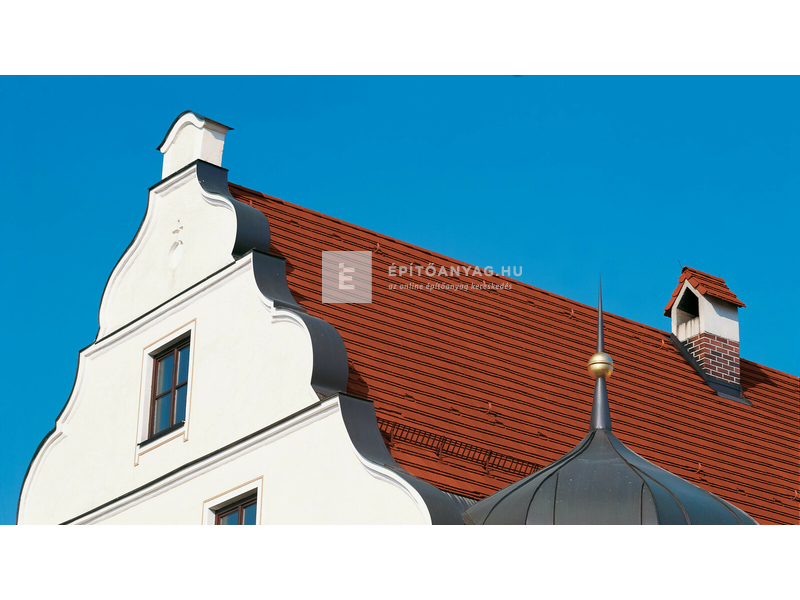 Creaton Ambiente Egyenesvágású alapcserép engóbozott rézvörös