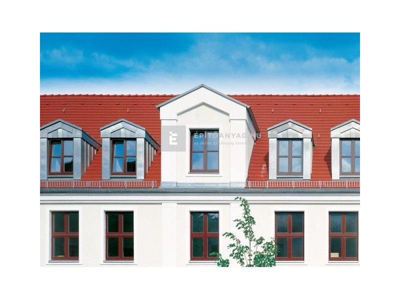 Creaton Ambiente Szegmensvágású alapcserép engóbozott rézvörös