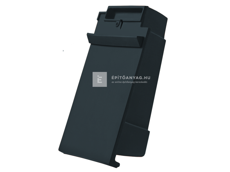 Creaton DOMINO taréjszellőző szegélycserép jobb Finesse palaszürke üvegmázas