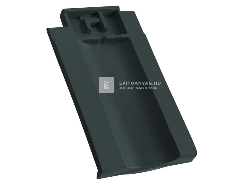 Creaton OPTIMA kettőshullámú taréjszellőző cserép Nuance palaszürke engóbozott