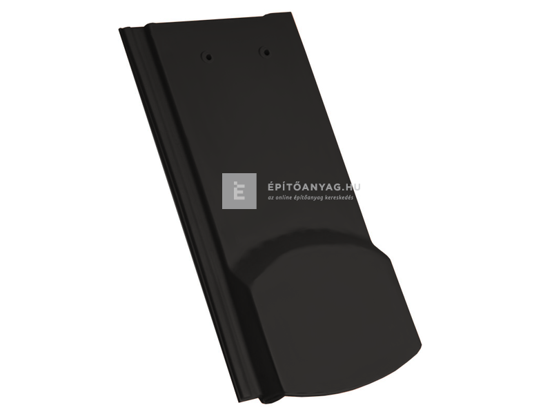 Creaton RÓNA szegmensvágású szellőzőcserép Nuance fekete matt engóbozott