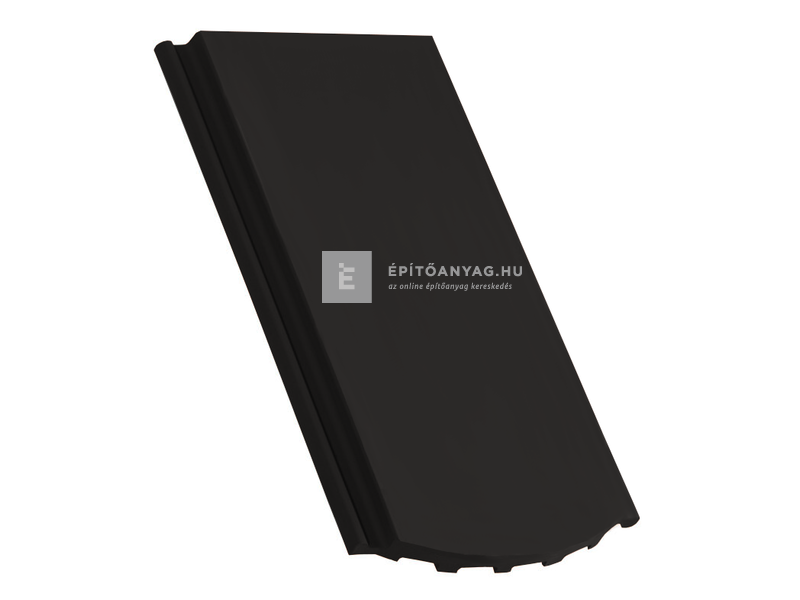 Creaton RÓNA szegmensvágású szellőző alapcserép Nuance fekete matt engóbozott