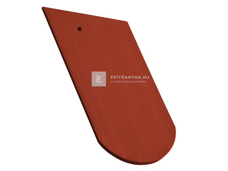 Creaton KLASSIK hódfarkú aláfutó cserép jobb Nuance borvörös engóbozott