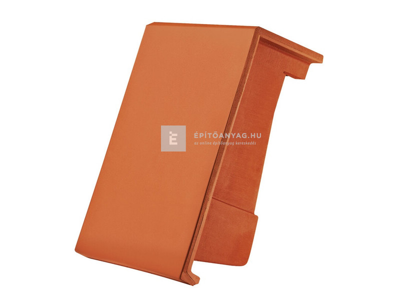 Creaton DOMINO félnyeregtető szegélycserép jobb natúrvörös