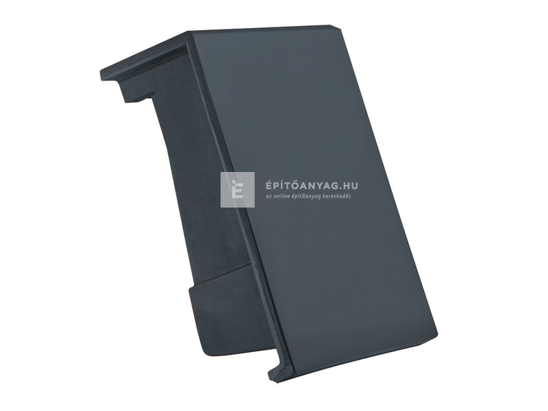 Creaton DOMINO félnyeregtető szegélycserép bal Nuance palaszürke engóbozott