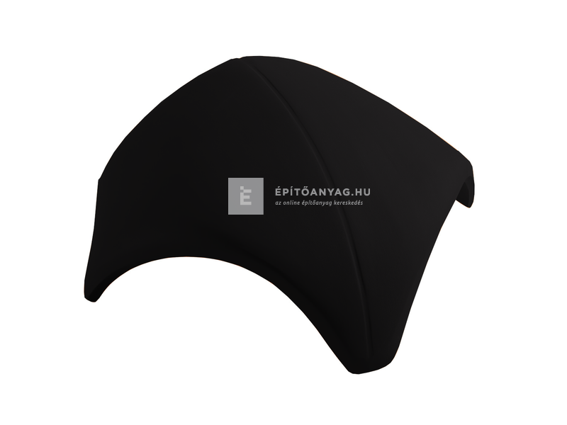 Creaton elosztó kúpcserép 3 tengelyű PD Finesse fekete üvegmázas