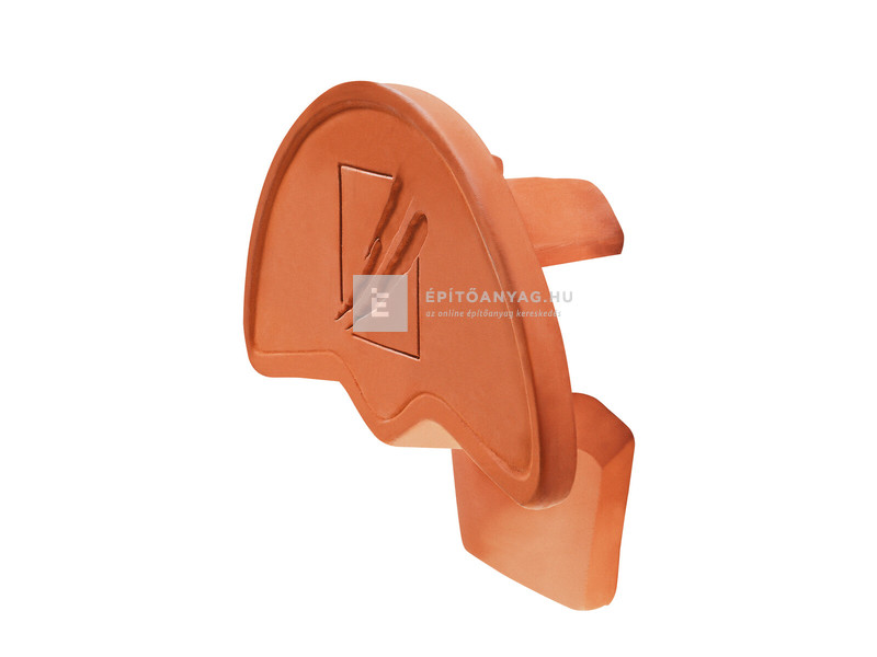 Creaton funkciós kezdő - és zárókorong PP natúrvörös