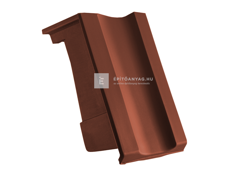 Creaton OPTIMA félnyeregtető szegélycserép préselt bal Nuance barna engóbozott