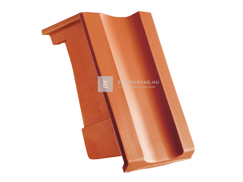 Creaton OPTIMA félnyeregtető szegélycserép préselt bal natúrvörös