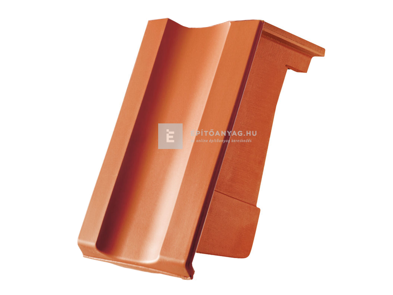 Creaton OPTIMA félnyeregtető szegélycserép préselt jobb natúrvörös