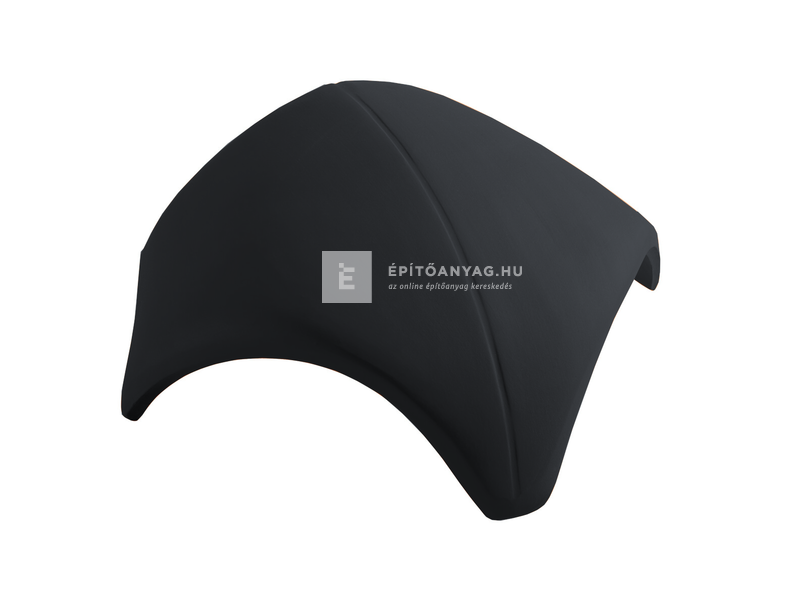 Creaton elosztó kúpcserép 3 tengelyű PD Nuance fekete matt engóbozott