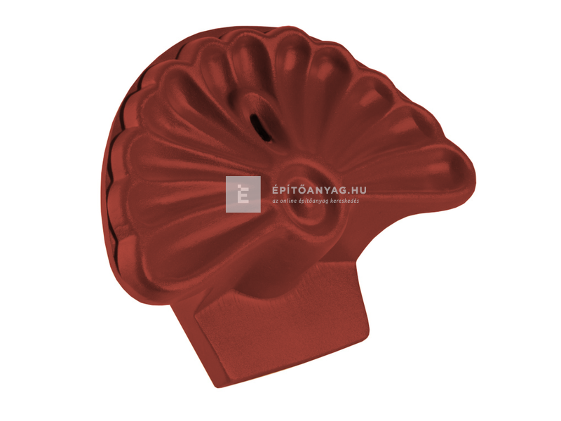 Creaton kezdő - és zárókorong PH kagylóformájú Nuance borvörös engóbozott