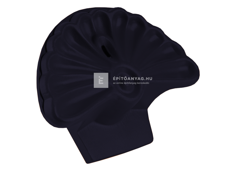 Creaton kezdő - és zárókorong PH kagylóformájú Finesse fekete üvegmázas