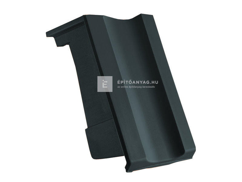 Creaton OPTIMA félnyeregtető szegélycserép préselt bal Nuance palaszürke engóbozott