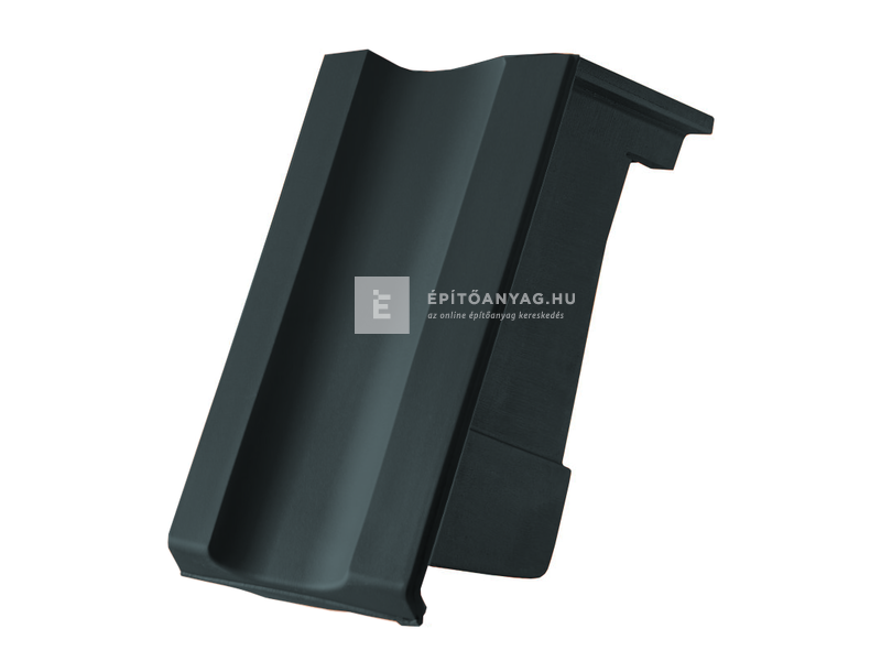 Creaton OPTIMA félnyeregtető szegélycserép préselt jobb Nuance palaszürke engóbozott