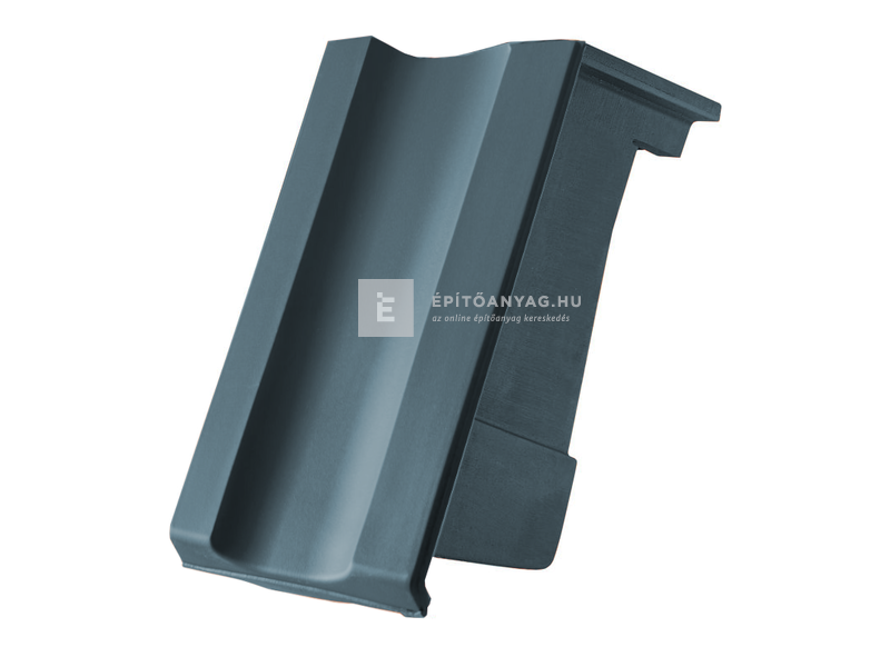 Creaton OPTIMA félnyeregtető szegélycserép préselt jobb Nuance szürke engóbozott