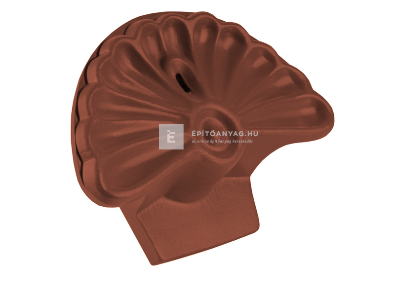 Creaton kezdő - és zárókorong PH kagylóformájú Nuance barna engóbozott