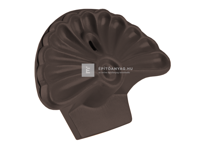 Creaton kezdő - és zárókorong PH kagylóformájú Nuance sötétbarna engóbozott