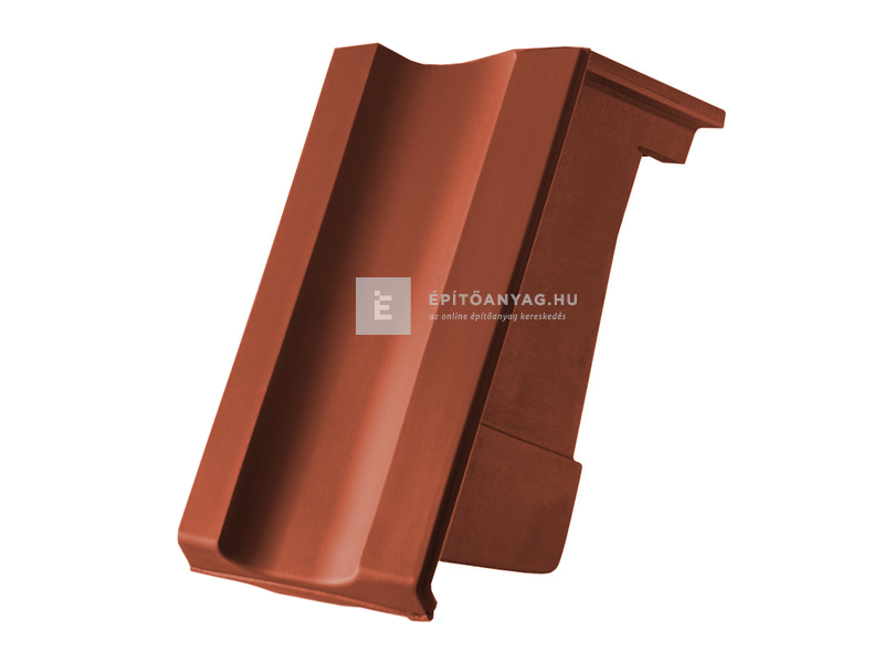 Creaton OPTIMA félnyeregtető szegélycserép préselt jobb Nuance rézvörös engóbozott