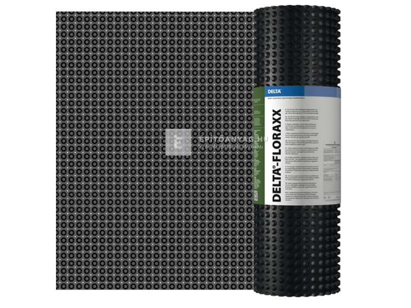Dörken Delta Floraxx Polietilén perforált lemez zöldtetőhöz 20 mm, 2x20 m