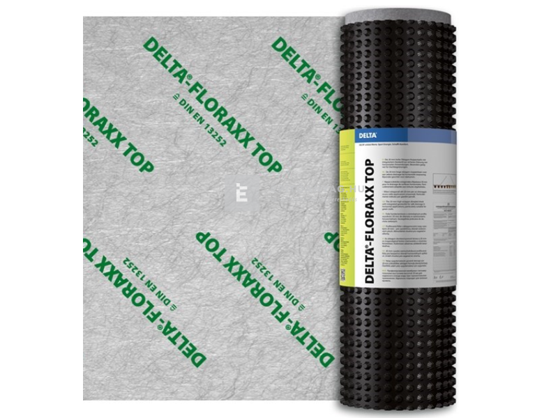 Dörken Delta Floraxx Top Polietilén perforált lemez zöldtetőhöz 20 mm, 2x10 m