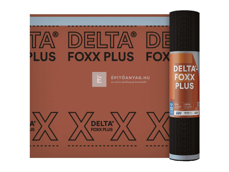 Dörken Delta Foxx Plus Páraáteresztő alátétfedés ragasztósávval 1,5x50 m