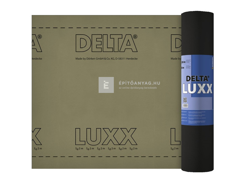 Dörken Delta Luxx Lég és párafékező fólia, 2 rétegű 1,5x50 m