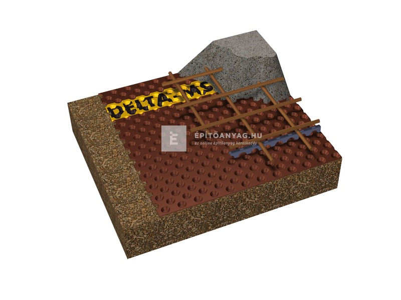 Dörken Delta MS Szigetelésvédő lemez 2x20 m