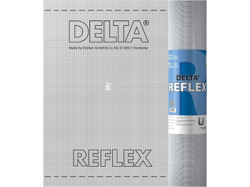 Dörken Delta Reflex polietilén fólia lég és párazáró 75 m2