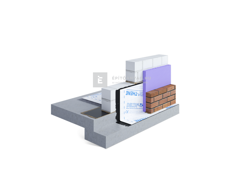 Dörken Delta Thene Bitumenes szigetelőlemez, öntapadó 1x20 m