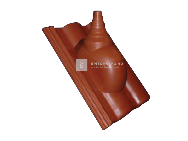 Azzurro antennakivezető egység téglavörös