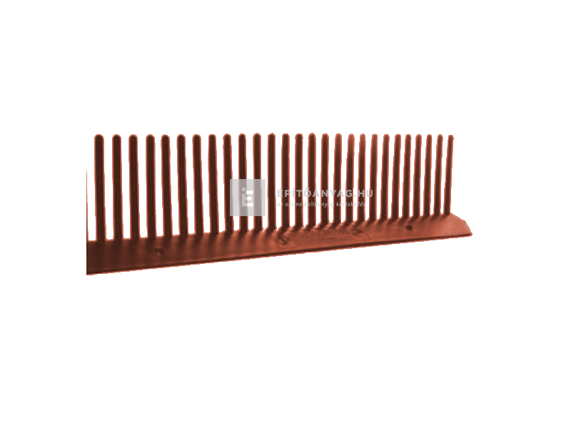 Dunacenter Lezárófésű barna 65x1000 mm