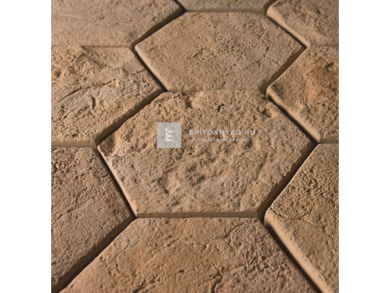 Fabrostone Cotto Hexa Járólap homok 20x20x2,5 cm
