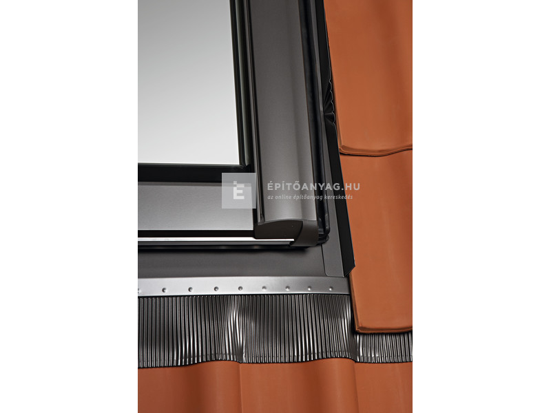 Roto Designo EDR Rx 1x1 ZIE AL Szoló burkolókeret, profilos tetőfedéshez 7/14, 74x140 cm