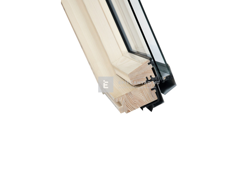 Roto WDF R45 H Fa billenő tetőablak,2 réteg üveg 7/11, 74x118 cm