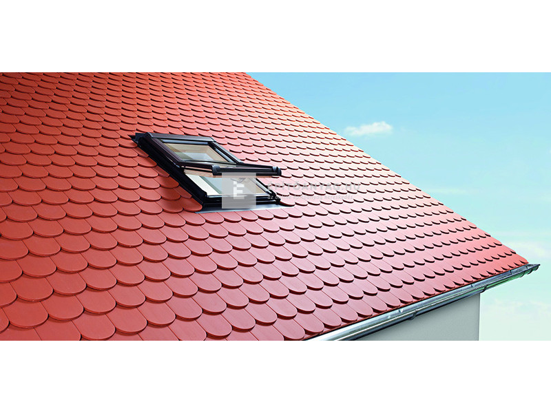 Roto WDF R45 H WD Fa billenő tetőablak,hőszig.csom,2r.üveg 7/14, 74x140 cm