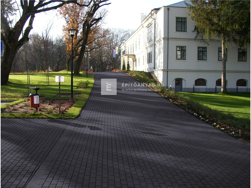 SW Solymoskő Térkő fekete 20x10 cm 6 cm 9,6 m2/rkl